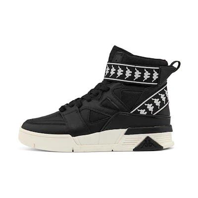 Kappa High-Top Sneaker 'Black Leather'