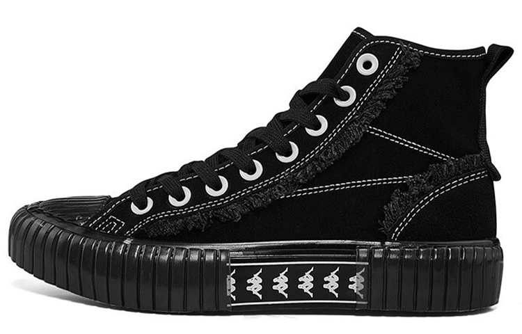 Kappa High-Top Sneaker 'Black String Logo'