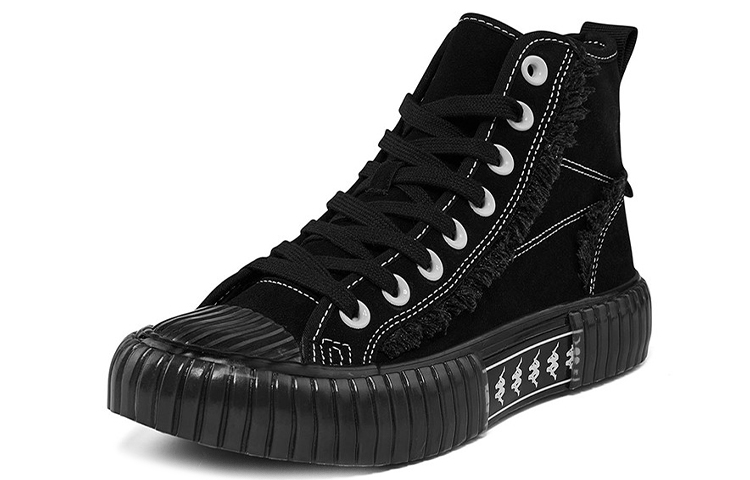 Kappa High-Top Sneaker 'Black String Logo' 圖 2