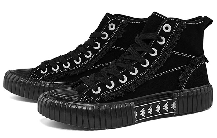 Kappa High-Top Sneaker 'Black String Logo' 圖 3