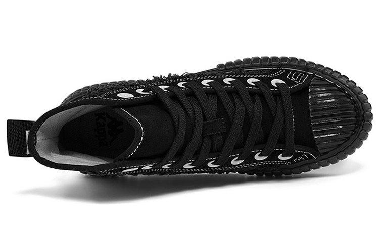 Kappa High-Top Sneaker 'Black String Logo' 圖 5