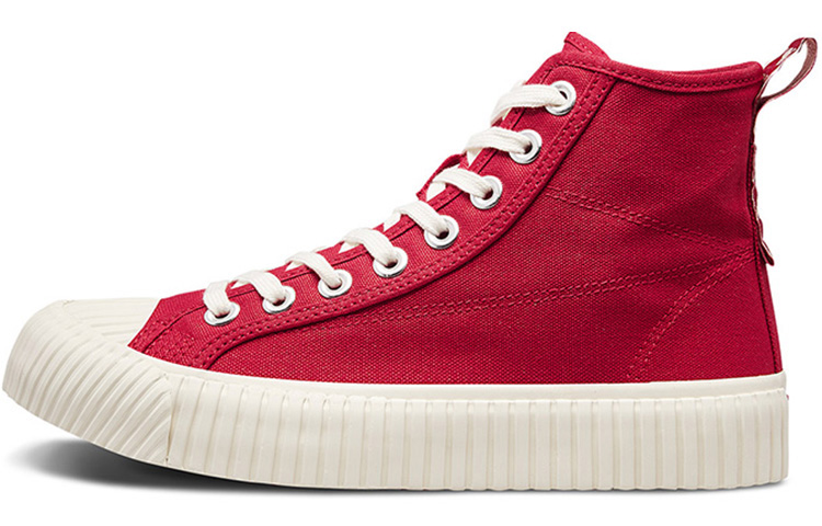 Kappa High-Top Sneaker 'Dark Red'