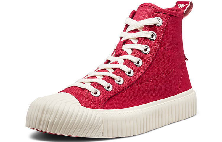 Kappa High-Top Sneaker 'Dark Red' 圖 2