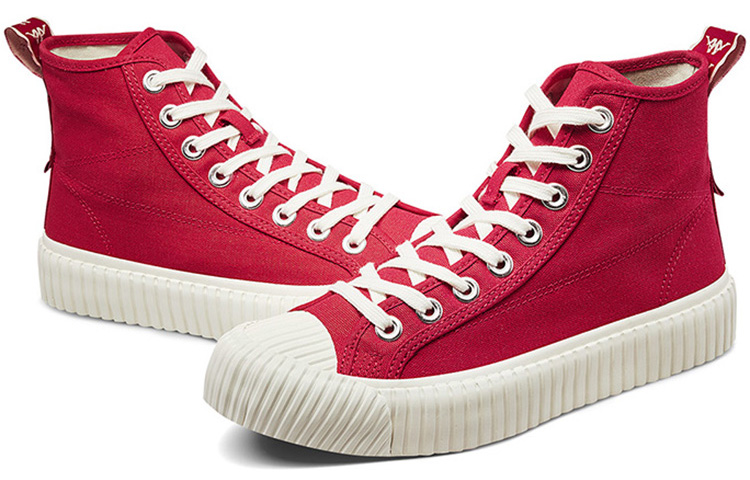 Kappa High-Top Sneaker 'Dark Red' 圖 6