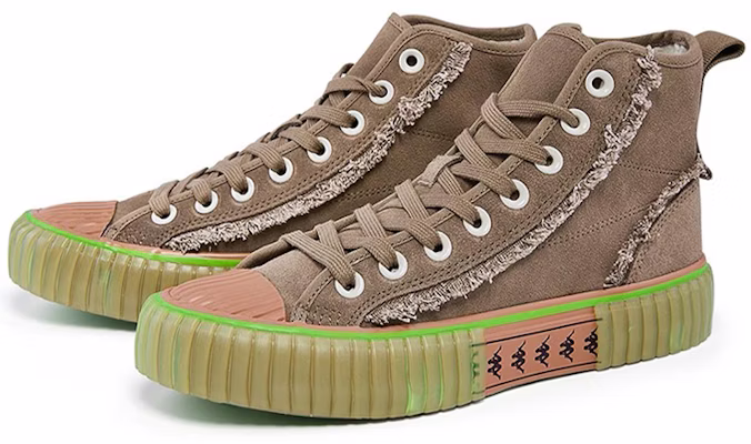 Kappa 高帮运动鞋 '红棕潮流' KPCTEVS60-6505 Lookbook Kappa 高帮运动鞋 '红棕潮流' KPCTEVS60-6505