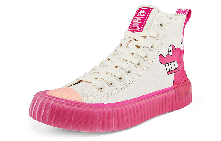 Kappa High-Top Sneaker 'White Pink' 圖 2