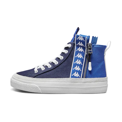 Kappa High-Top Sneakers 'Blue and White'