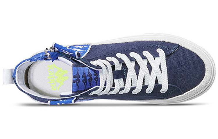 Kappa High-Top Sneakers 'Blue and White' 圖 6