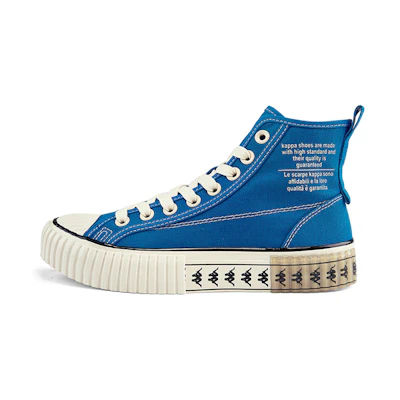 Kappa High-Top Sneakers 'Blue Stripes'