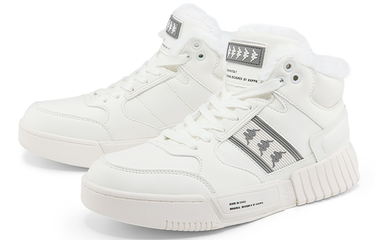 Kappa High-Top Sneakers 'Egret White' 圖 3