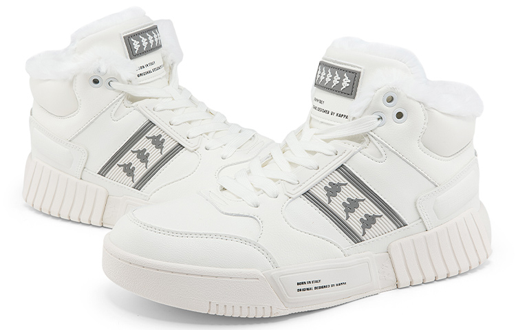 Kappa High-Top Sneakers 'Egret White' 圖 4