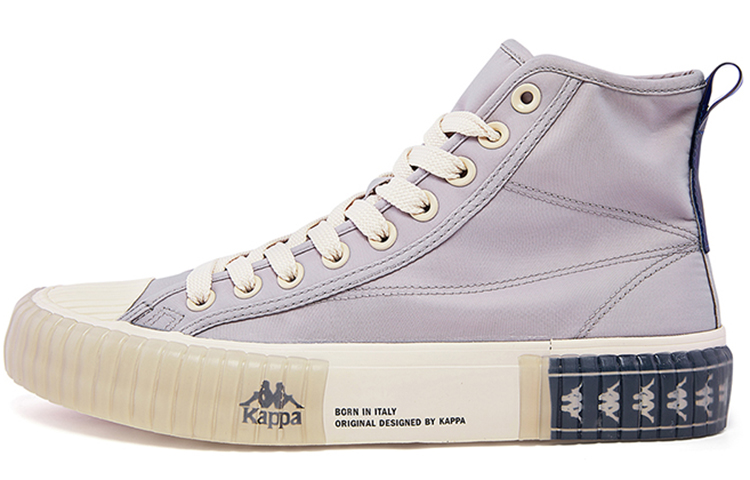 Kappa High-Top Sneakers 'Grey White'