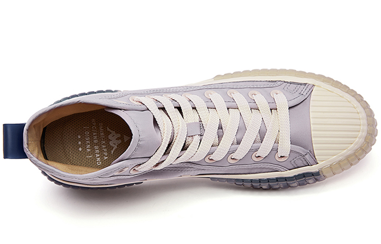 Kappa High-Top Sneakers 'Grey White' 圖 5