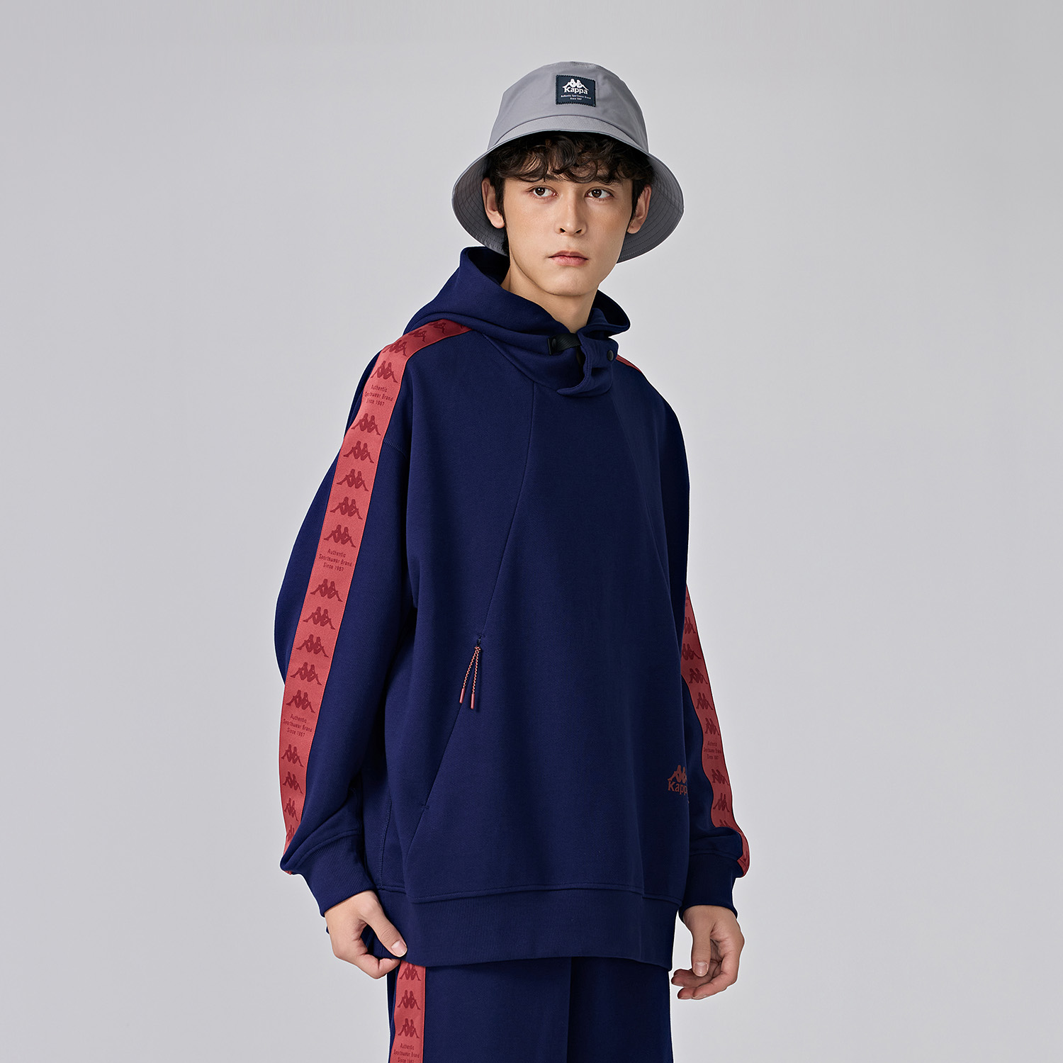 Kappa Hoodie Knitted Pullover Sweatshirt Casual Long Sleeve Multi-Color K0E72MT61 圖 13