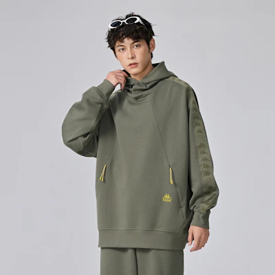Kappa Hoodie Knitted Pullover Sweatshirt Casual Long Sleeve Multi-Color K0E72MT61 Shop Kappa Hoodie Knitted Pullover Sweatshirt Casual Long Sleeve Multi-Color K0E72MT61