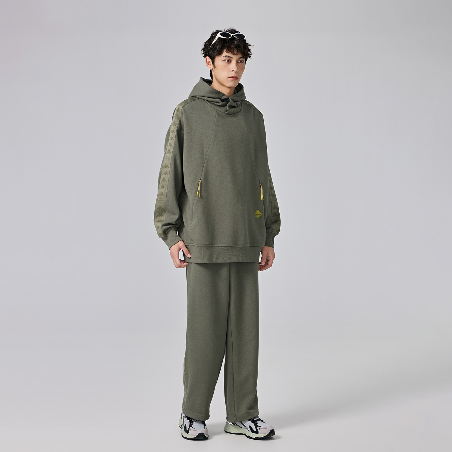 Kappa Hoodie Knitted Pullover Sweatshirt Casual Long Sleeve Multi-Color K0E72MT61 圖 5