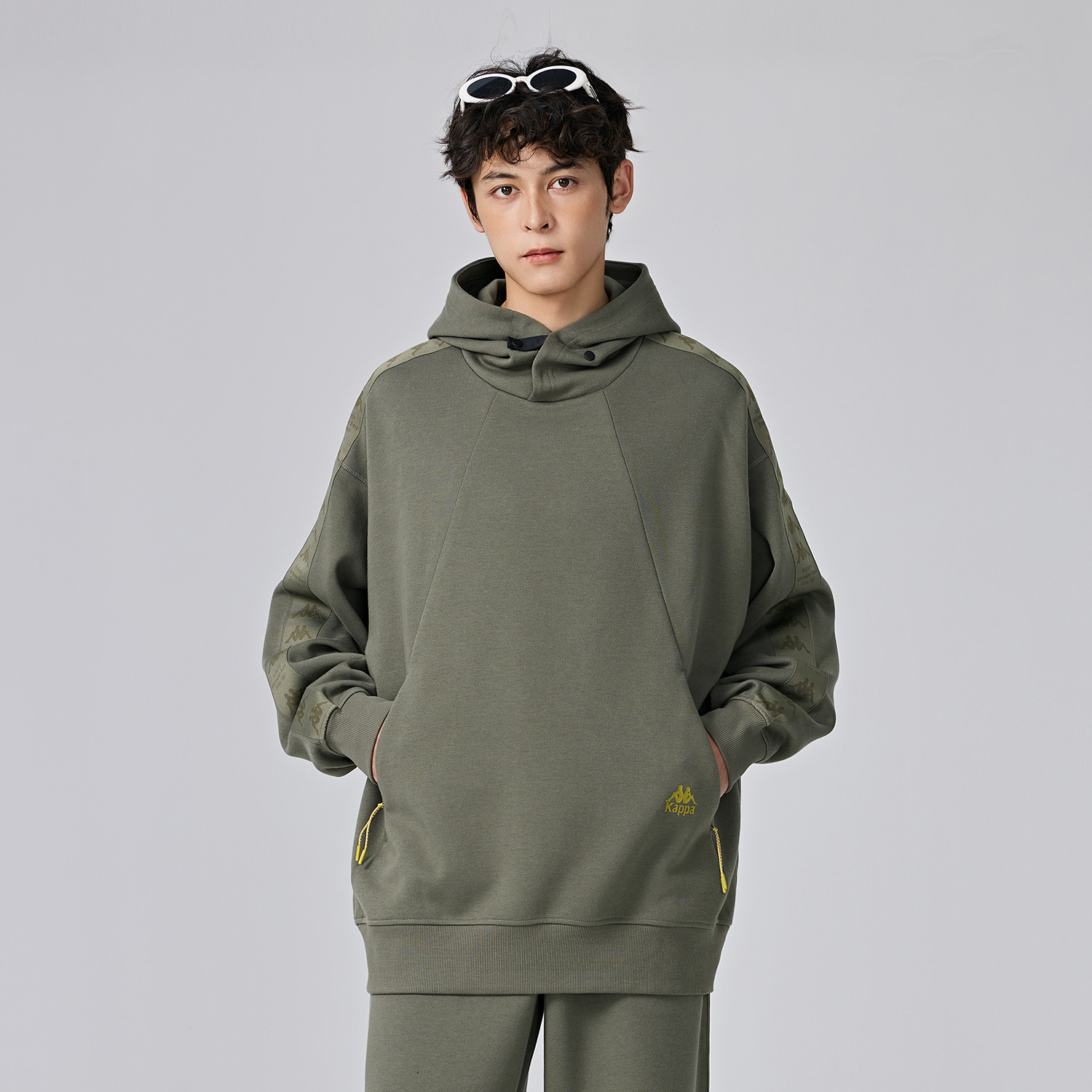 Kappa Hoodie Knitted Pullover Sweatshirt Casual Long Sleeve Multi-Color K0E72MT61 圖 6