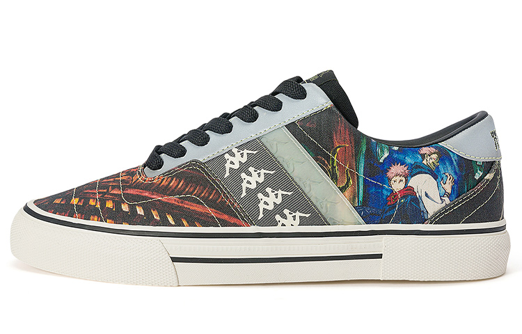 Kappa Jujutsu Kaisen Low Top 'Shadow Grey'