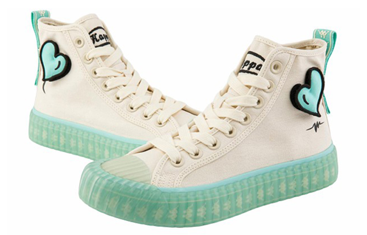 Kappa KOLUMN 'White Green High-Top' 圖 4