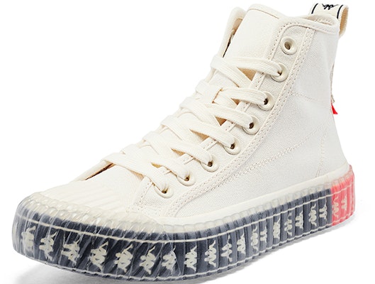 Kappa KOLUMN 'White Red High-Top' K0AW5VS50D-024 Order Kappa KOLUMN 'White Red High-Top' K0AW5VS50D-024
