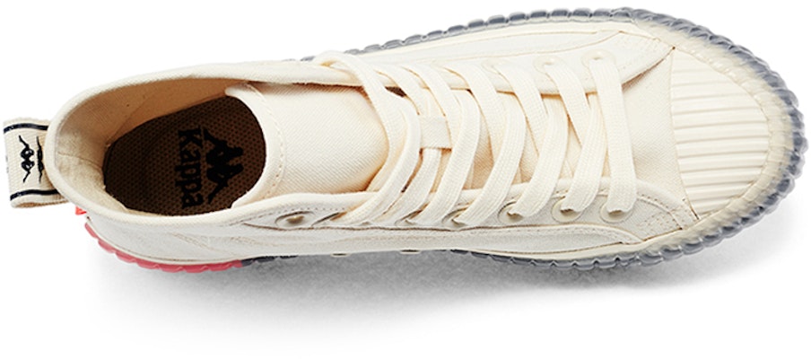 Kappa KOLUMN 'White Red High-Top' K0AW5VS50D-024 Shop Kappa KOLUMN 'White Red High-Top' K0AW5VS50D-024
