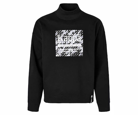 Kappa Letter Print High Neck Loose Pullover Sweatshirt Unisex K0AY2WT66D Buy Kappa Letter Print High Neck Loose Pullover Sweatshirt Unisex K0AY2WT66D
