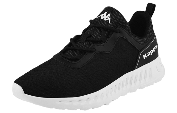 Lookbook Kappa Lightweight Breathable Sneakers 'Black White' K0A55MQ40-990