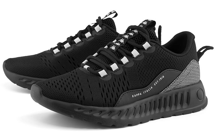 Kappa Lightweight Sneakers 'Black Logo Tape' 圖 4