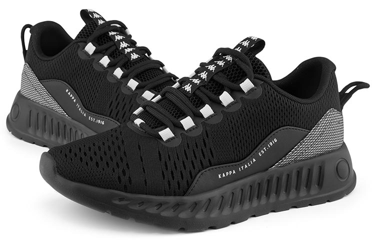 Kappa Lightweight Sneakers 'Black Logo Tape' 圖 5