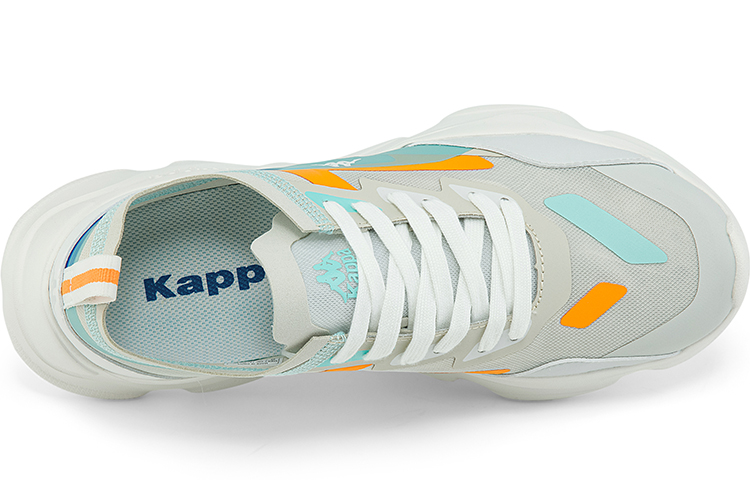 Lookbook Kappa Sneakers Ringan 'Putih Abu-Abu' K0B35MQ04-1008