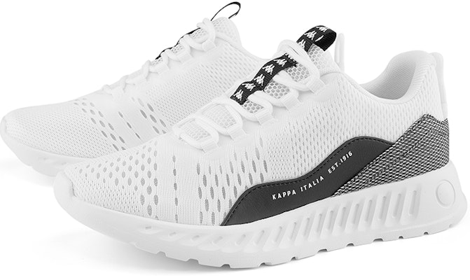 Kappa 軽量スポーツスニーカー (ホワイト) K0BX5MQ30-001 Shop Kappa 軽量スポーツスニーカー (ホワイト) K0BX5MQ30-001