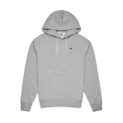 Kappa Logo Hoodie Long Sleeve Gray 66113BW-S47