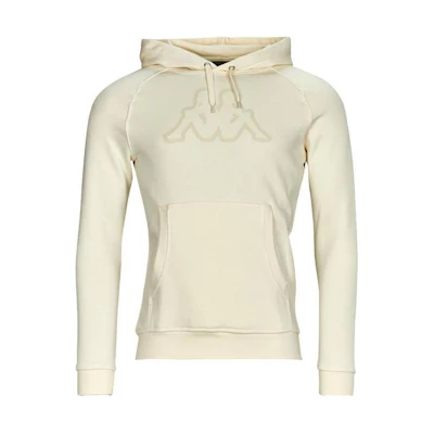 Kappa Logo Print Slim Fit Hoodie Light Yellow 303WEP0A0V