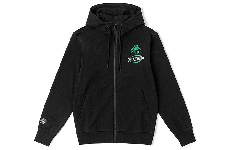 Kappa Logo Print Zip-Up Hoodie Sweatshirt - Spring/Autumn Collection K0B52MK82