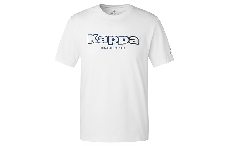 Kappa Logo Printed Casual Short-Sleeve Crewneck T-Shirt for Men KPCAATD01