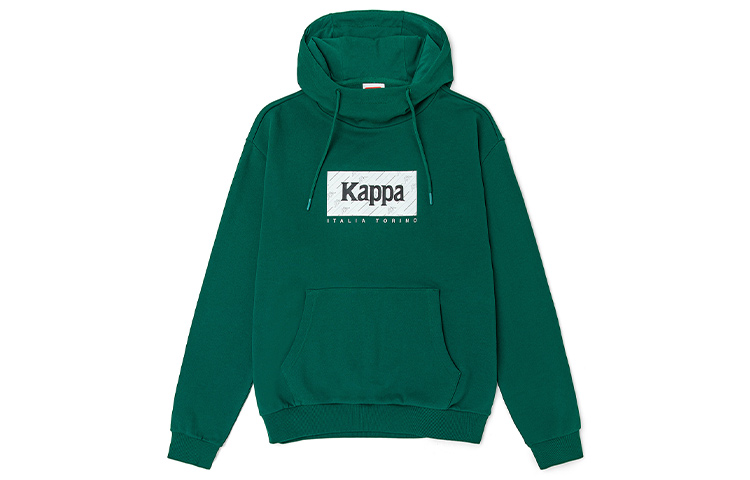 Kappa Logo Printed Knit Hoodie for Men - Fall/Winter/Spring Sportswear K0B52MT62D