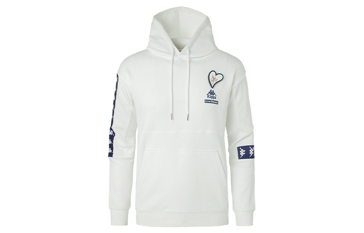 Kappa Logo Printed Pullover Hoodie Unisex Couple Style K0BW2MT35