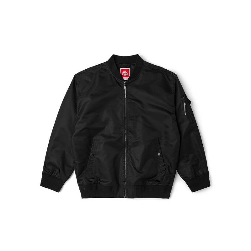 Kappa Logo Printed Urban Sports Style Bomber Jacket. K0C12JJ80T