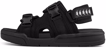 Kappa Logo Streak Beach Sandals 'Black Unisex' K0BX5LL15-990 Kappa Logo Streak Beach Sandals 'Black Unisex' K0BX5LL15-990