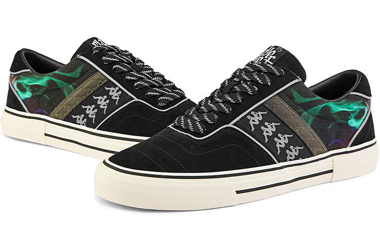 Shop Kappa Low-Top 'Aurora Hitam' K0CX5CS70D