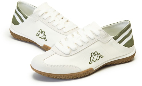 Kappa Sepatu Low-Top 'Putih Hijau' K0EX5BB03-012 Shop Kappa Sepatu Low-Top 'Putih Hijau' K0EX5BB03-012