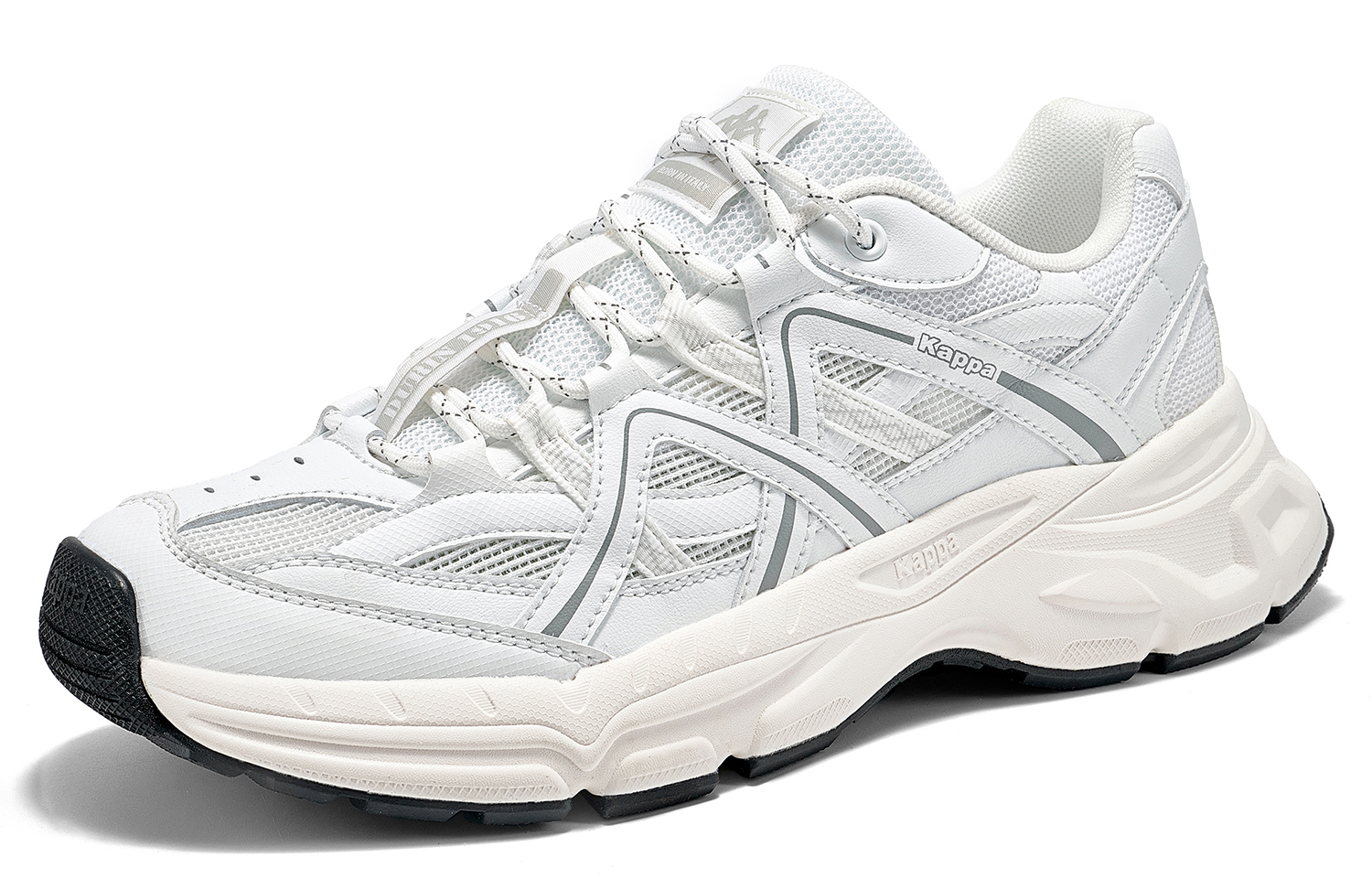 Lookbook 卡帕低帮运动鞋 '白灰色' K0EX5MC28CJ-012