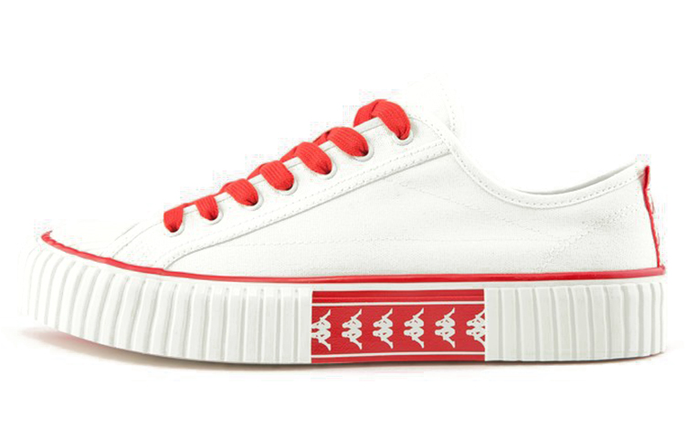 Kappa Low-Top 'White Red' K0BX5VS08D-012A