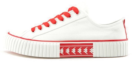 Kappa Low-Top 'White Red' K0BX5VS08D-012A Kappa Low-Top 'White Red' K0BX5VS08D-012A
