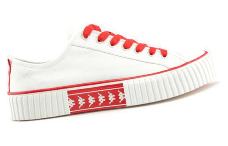 Order Kappa 休閒串標 低幫 板鞋 男女同款 白紅