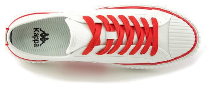 Kappa Sepatu Low-Top 'Putih Merah' K0BX5VS08D-012A Shop Kappa Sepatu Low-Top 'Putih Merah' K0BX5VS08D-012A