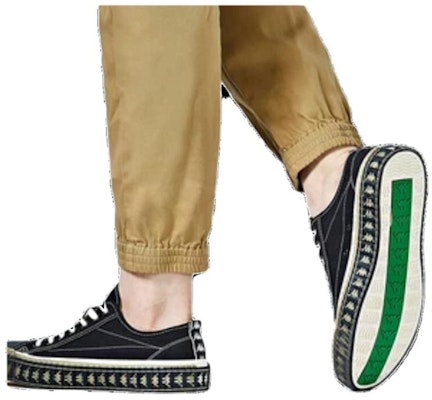 Kappa 串標 低筒帆布鞋 黑色 男女同款 Lookbook Kappa 串標 低筒帆布鞋 黑色 男女同款