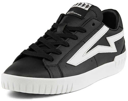 Kappa Sneaker Kasual Rendah 'Hitam dan Putih' K0BW5CC28-990 Order Kappa Sneaker Kasual Rendah 'Hitam dan Putih' K0BW5CC28-990
