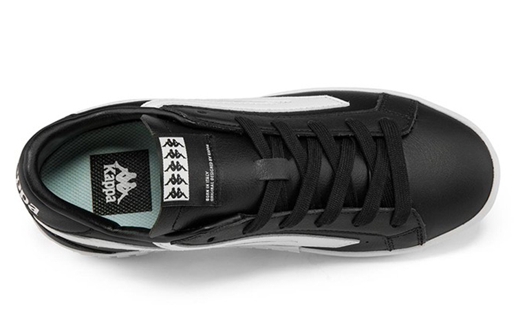 Kappa Low-Top Casual Sneaker 'Black and White' 圖 3