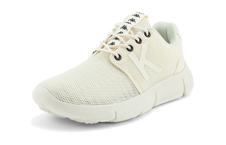 Lookbook カッパ ロートップ カジュアルスニーカー '通気性コンフォートホワイト' K0BY5MQ27-024 K0BY5MQ27-024